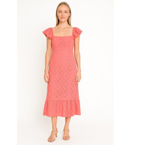 Theia Dress 4 Pink - Picture 1 of 7